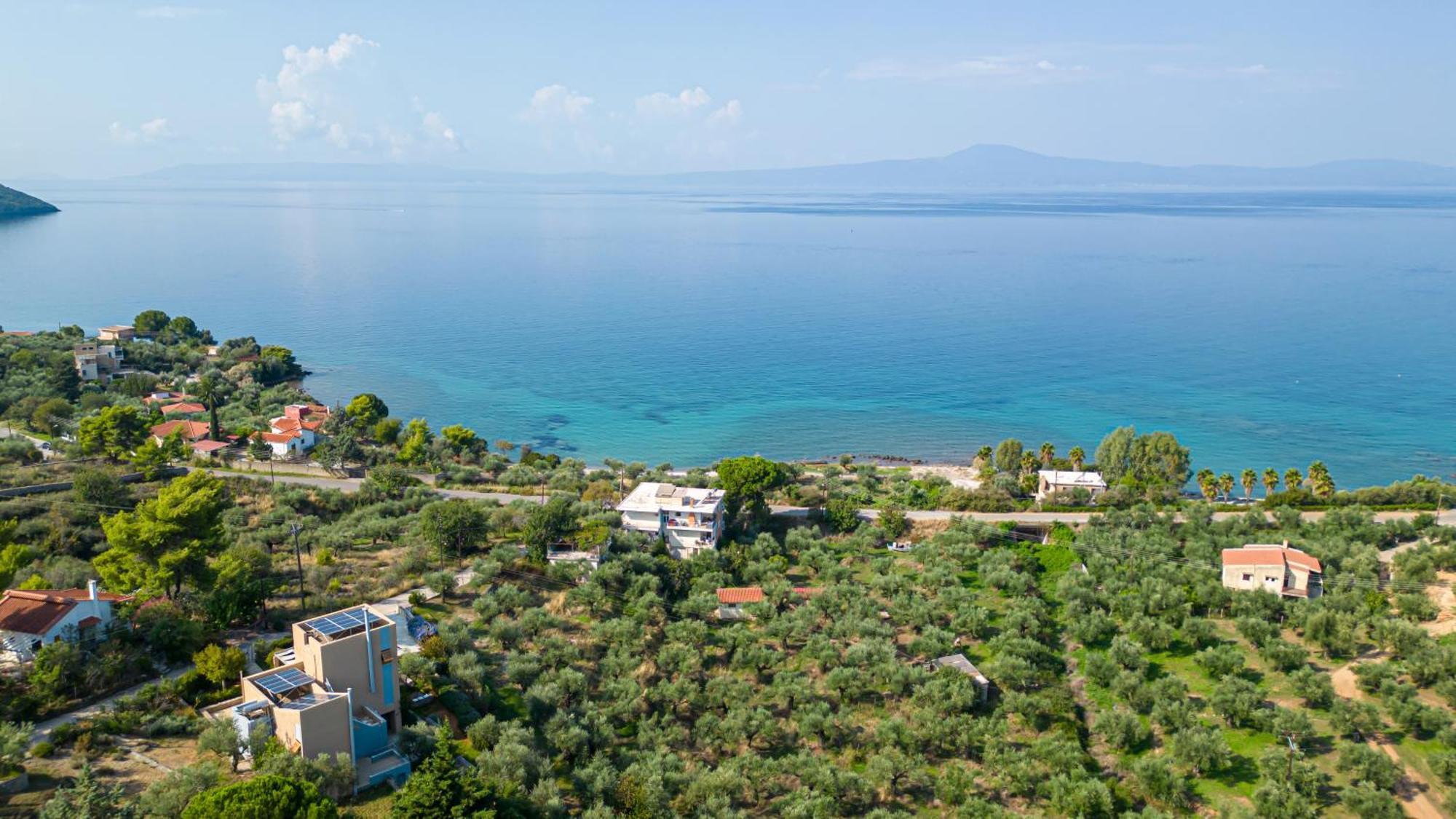 Mani Tower Villa Akrogiali ภายนอก รูปภาพ